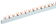 Шина соединит. FORK вилка 2ф 63А L=1м ИЭК