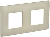 SKANDY Рамка 2-местная SK-F01B бежевый IEK