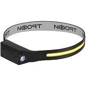 Фонарь налобный светодиодный Трофи GA-104 Kiber-simple аккум. 5Вт COB+3Вт LED сенсорное управление 