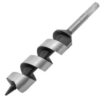 Сверло по дереву шнековое, 40х230мм, 6-гранный хвостовик, Matrix