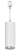 Светильник трековый LED 15W, 1350Lm, 35 градусов,D80*H200 AL115, белый,FERON 