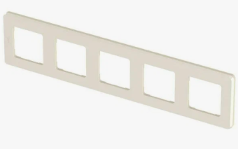 Legrand INSPIRIA Слоновая кость Рамка - 5 постов