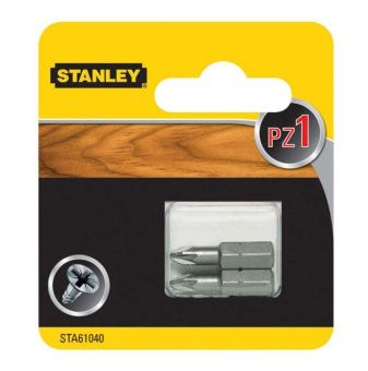 Бита PZ 1 х 25 мм (2 шт.) STANLEY STA61040