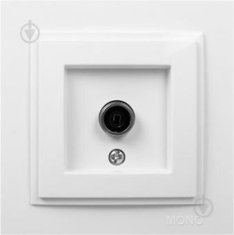Despına Розетка Тv прох. с Экраном (8Db-12Db-18Db-20Db) Белая