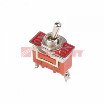 Тумблер 250V 15А (3c) ON-(ON) однополюсной REXANT
