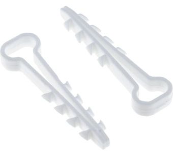 Дюбель-хомут ДХП 12-6 нейлон бел. (уп.100шт) Fortisflex