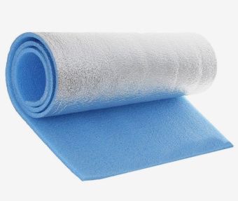 Коврик туристический, цвет синий, фольга, размер 1800х600х10 мм