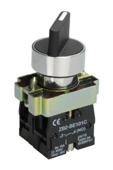 Переключатель LAY5-BD33 3 положения "I-0-II" стандартная ручка IEK