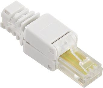 Джек штекер RJ45 8Р8С быстрозажимной ручной REXANT