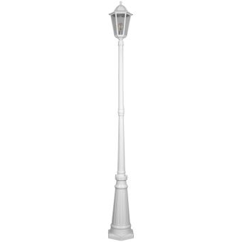 Светильник садово-парковый Feron 6211 столб 100W E27 230V, белый