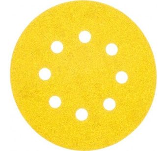 Круг шлифовальный 125 мм P80 (1 шт., дерево, краска) DeWalt DT3113-QZ
