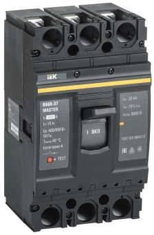 Авт выкл. ВА88-37 3Р 400А 35кА MASTER IEK