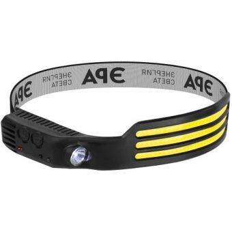 Фонарь налобный светодиодный ЭРА GA-808 Кибер-3 аккум. 5Вт COB+3Вт LED сенсорное упр. 5 режимов