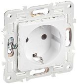 SKANDY Розетка с заземл. без защ.шторок 16А SK-R05W арктический белый IEK