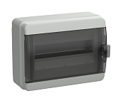 TEKFOR КМПн-12 IP65 черная прозрачная дверь IEK