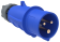 Вилка переносная ССИ-023 32А-6ч/200-250В 2Р+РЕ IP44 MAGNUM ИЭК