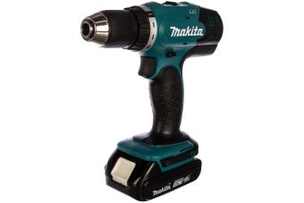 Дрель-шуруповерт Makita DDF453SYE, 18В Li-ion 1.5Ач с двумя аккумуляторами