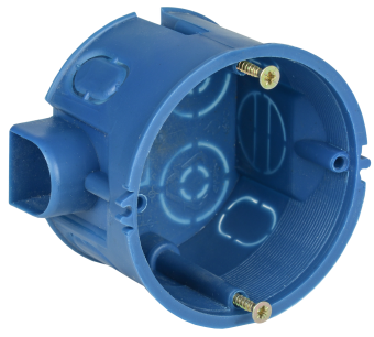 Коробка С3 уст. D=68x45мм для твердых стен (сам. ст.уз.) IEK (СЗМ3)